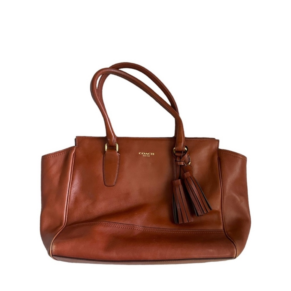 Coach Legacy Candace Carryall Bag in Cognac